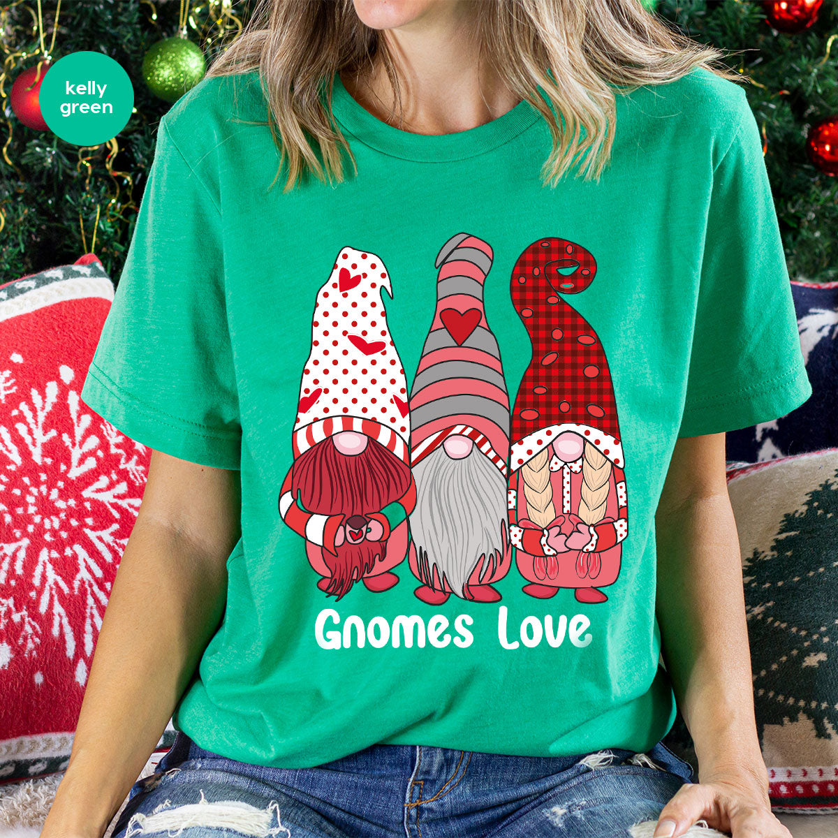 Gnomes Love Shirt, 4ever Best T-Shirt, Valentine's Day 2023 product image 19
