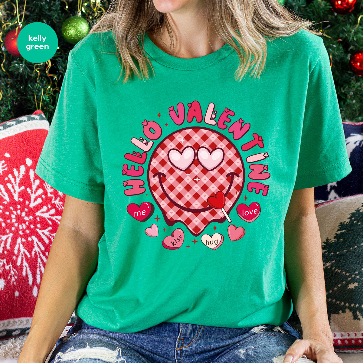 Hello Valentine Shirt, Valentine's Day Love Gift for My product image 104
