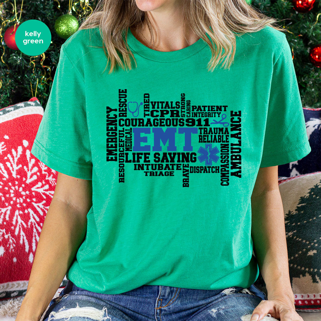EMT Shirt, Gift For Paramedics, Life Saving T-Shirt product image 8