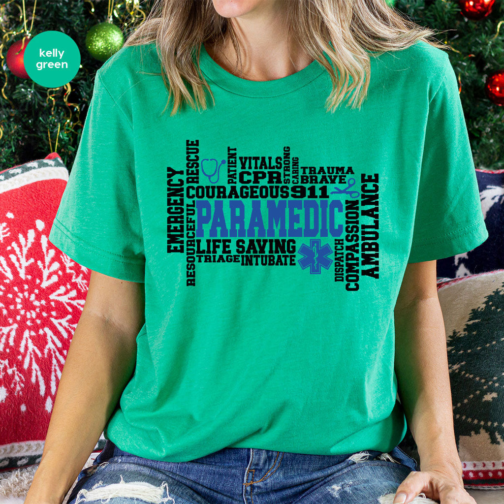 Paramedic T-Shirt, Ambulance Shirt, Life Saver Gift For product image 3