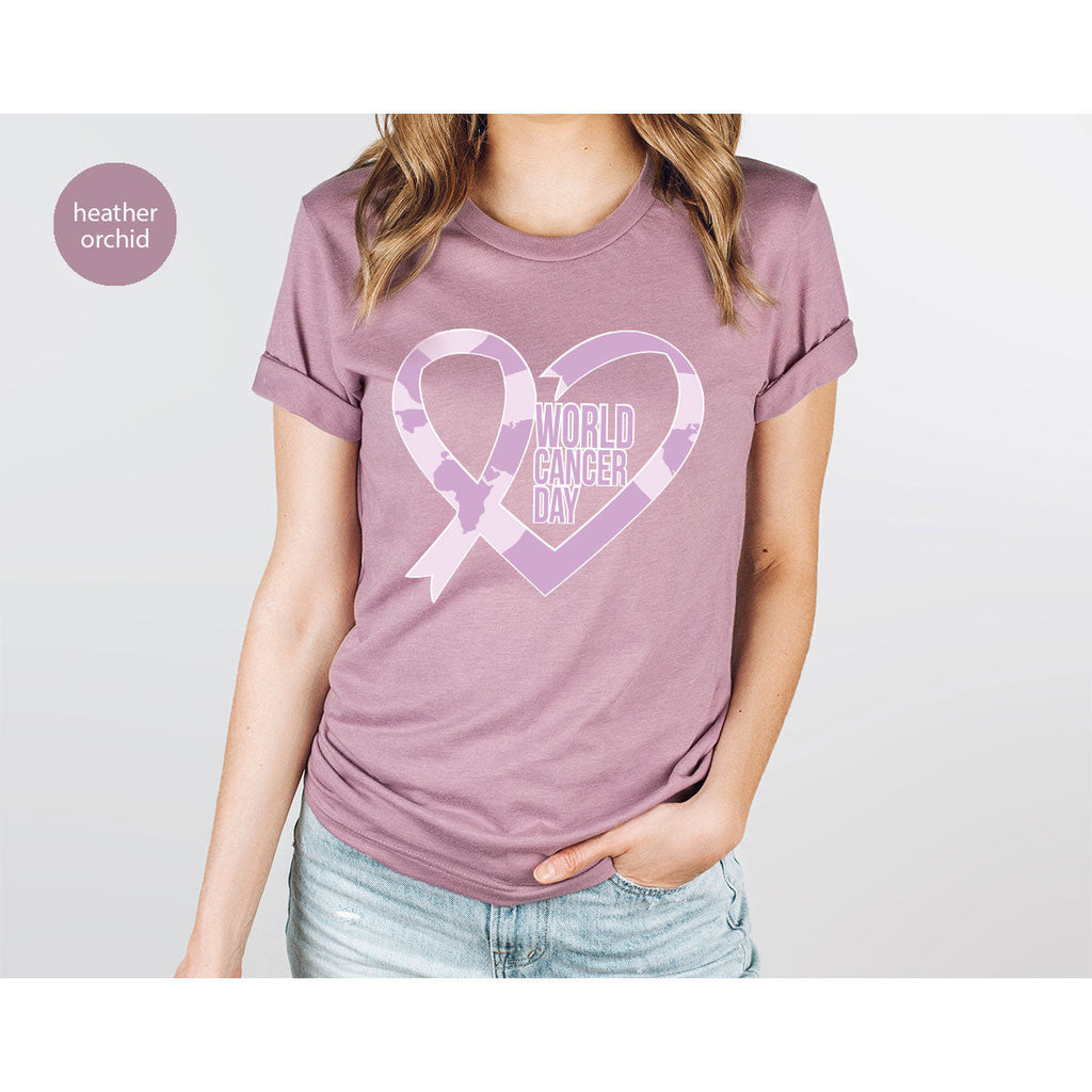 World Cancer Day Gift, T-Shirt, Support Shirt product image 14