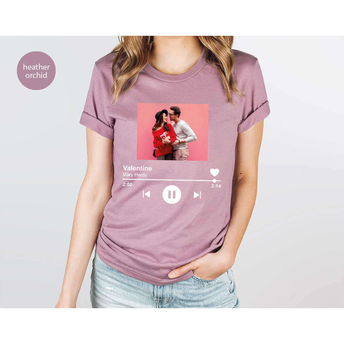 Custom Photo Valentine's Day Shirt, Personalized Gift product image 70