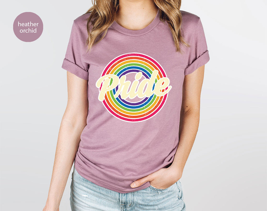 Pride Shirt, LGBT T-Shirt, Tee, Rainbow Graphic product image 6