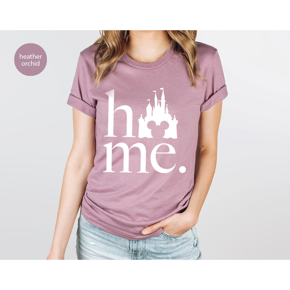 Disney Shirt, Family Home Sweatshirt, World Castle Graphic product image 9