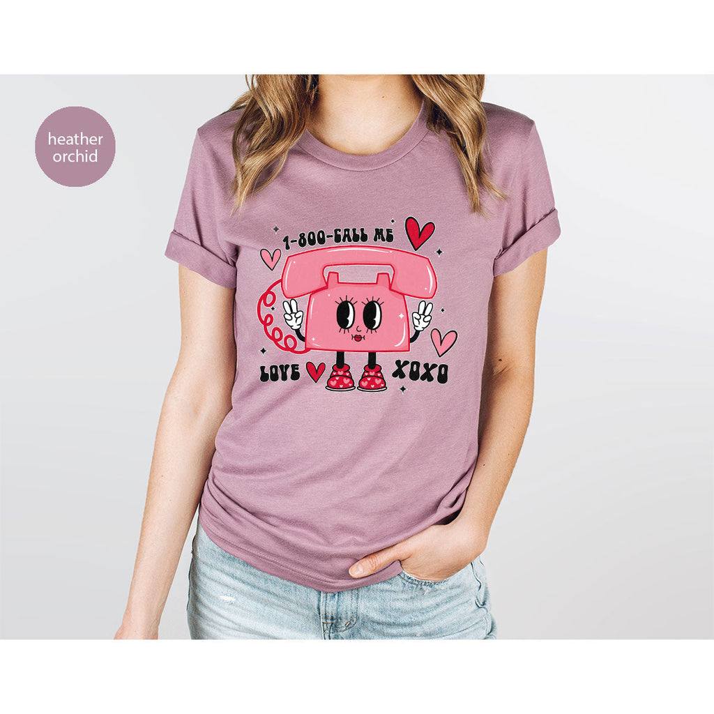 Call Me Lover Shirt, Funny Valentine's Day Cute Love T-Shirt product image 9