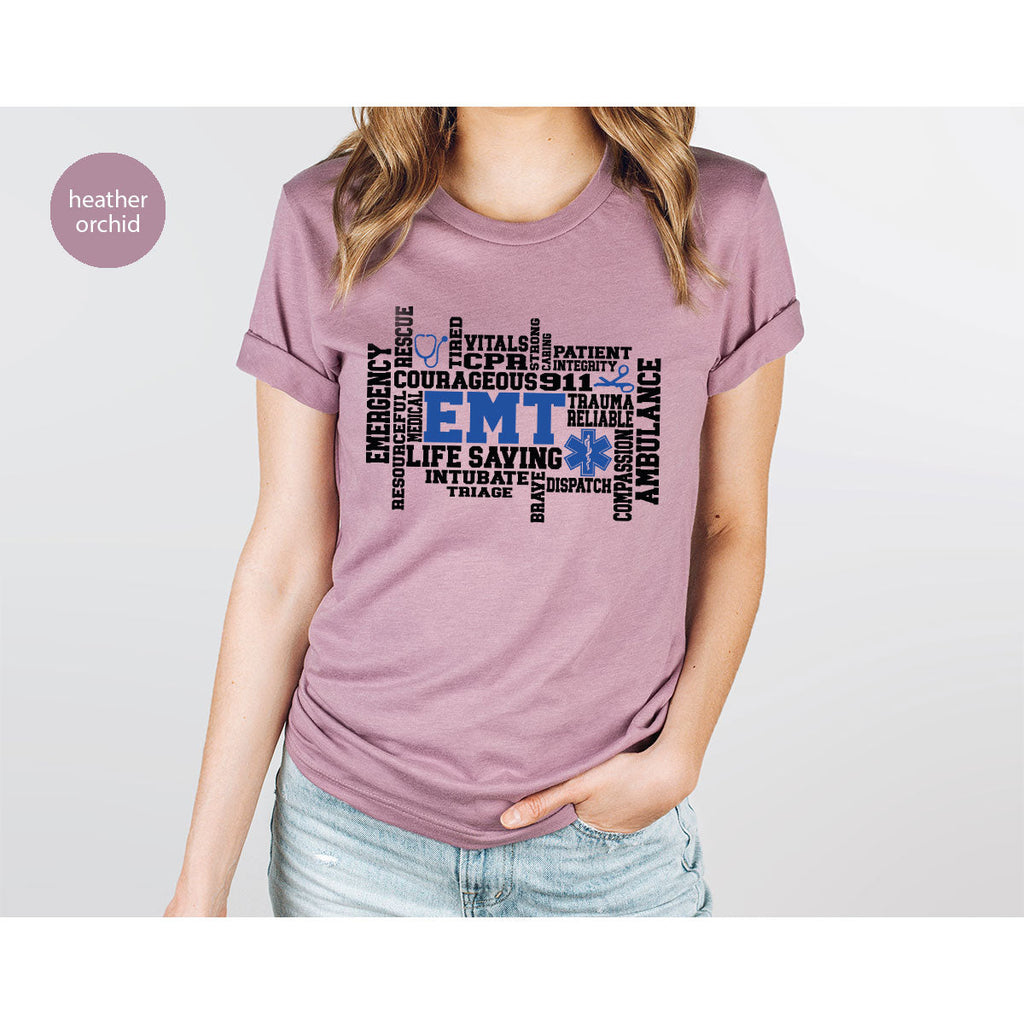 EMT Shirt, Gift For Paramedics, Life Saving T-Shirt product image 9