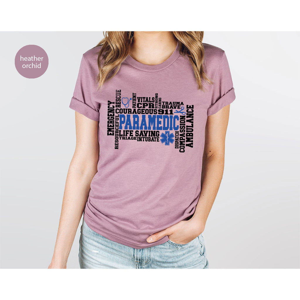 Paramedic T-Shirt, Ambulance Shirt, Life Saver Gift For product image 4