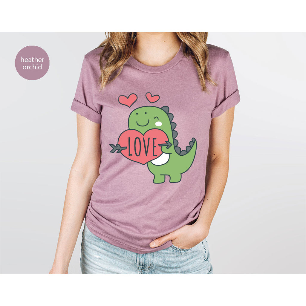 Love Shirt, Lovely Dinosaur Valentine's Day Special For product image 102
