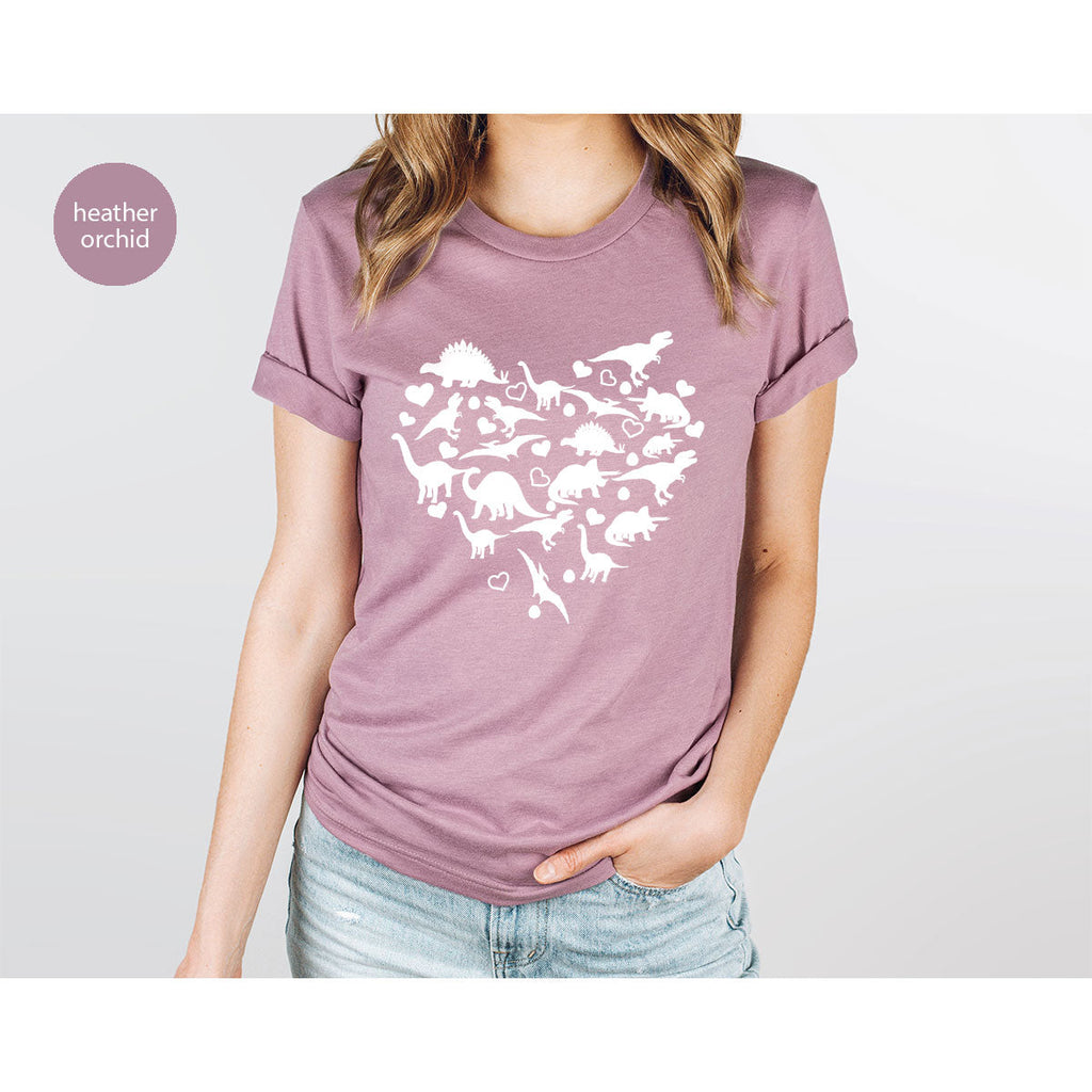 Dinosaur Shirt, Valentine T-Shirt, 2023 Gift product image 4