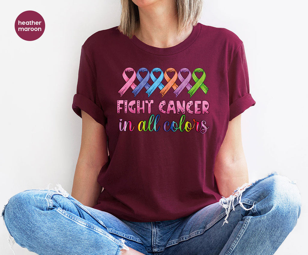 Lung Cancer Shirt, Family Support T-Shirt product image 9