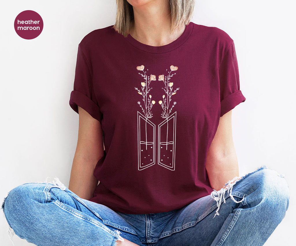 Heart Tree Shirt, Window of Love Valentine's Day Design product image 7
