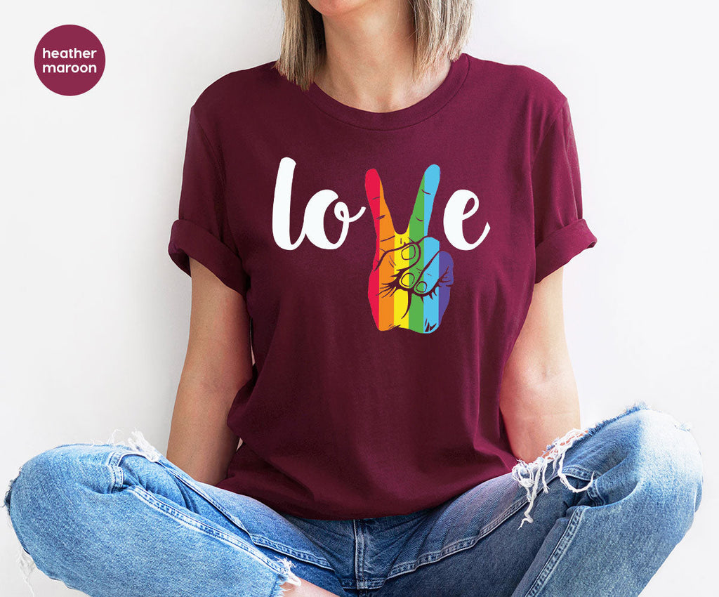 LGBT Love Shirt, Victory T-Shirt, Pride Tee, Glory product image 1