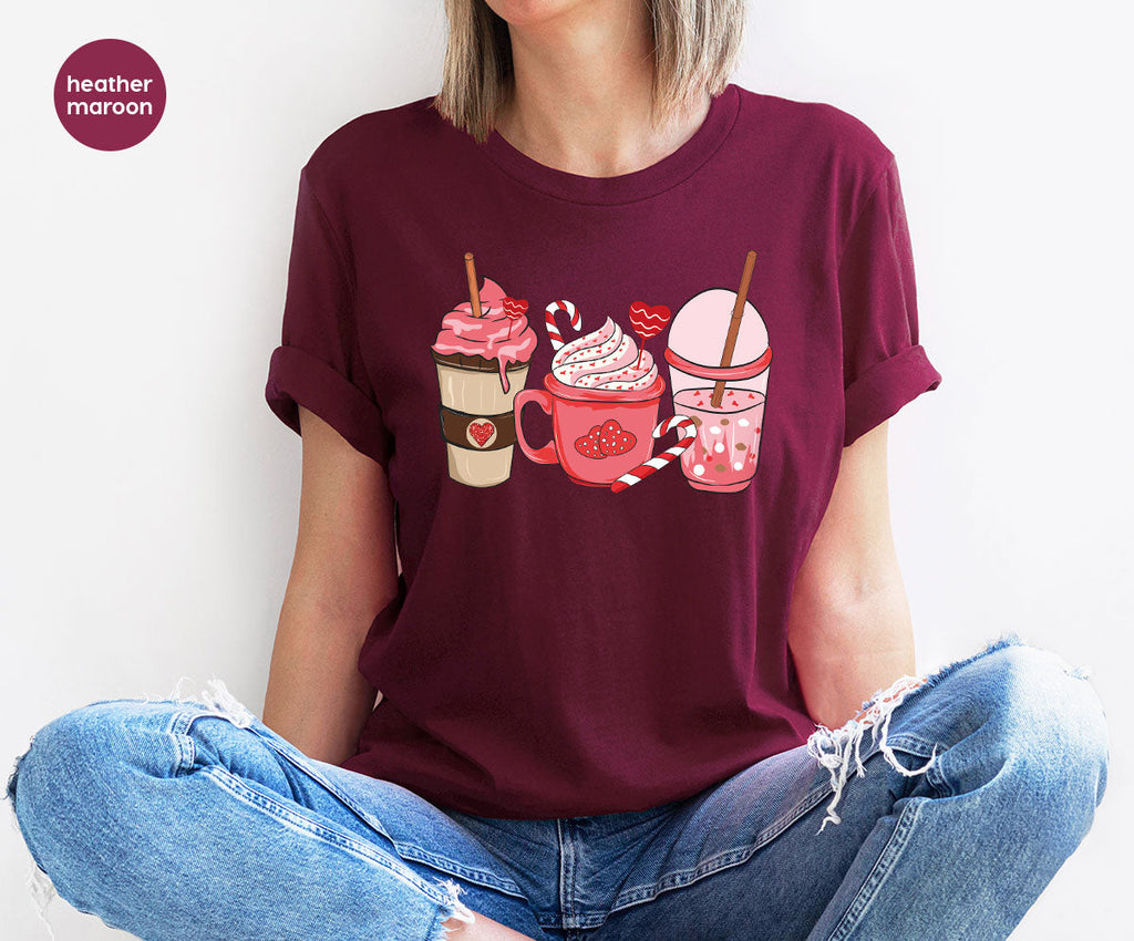 Valentine Drinking Shirt, Valentine's Day Special Gift product image 18