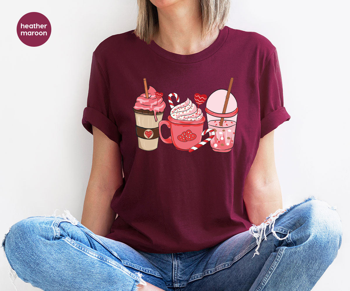 Valentine Drinking Shirt, Valentine's Day Special Gift product image 18