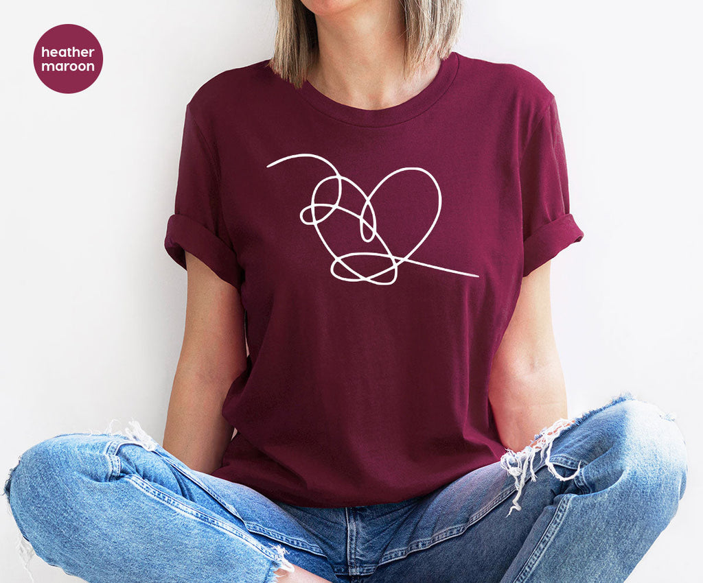 Love Shirt, 2023 Valentine's Day Women Gift, Men's product image 15