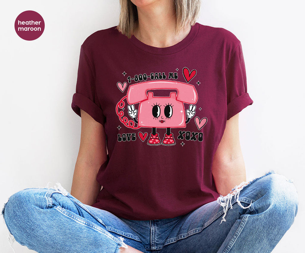 Call Me Lover Shirt, Funny Valentine's Day Cute Love T-Shirt product image 10