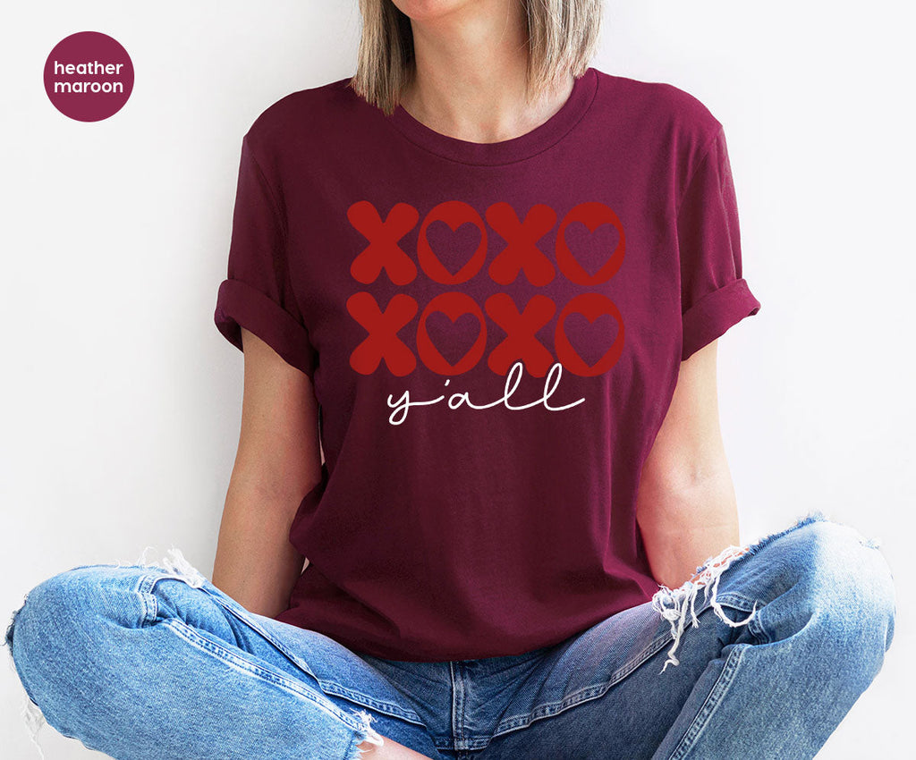 XOXO Shirt, Love Valentine's Day T-Shirt, Couple Match product image 8