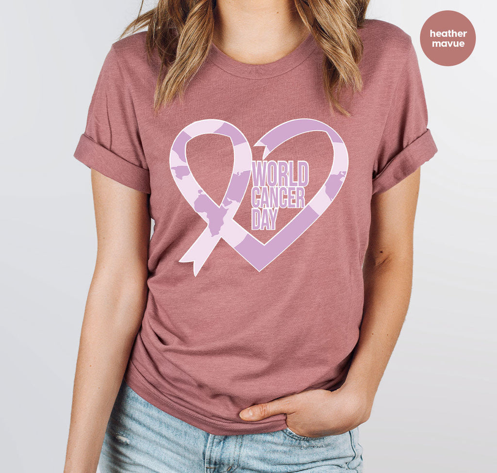 World Cancer Day Gift, T-Shirt, Support Shirt product image 16