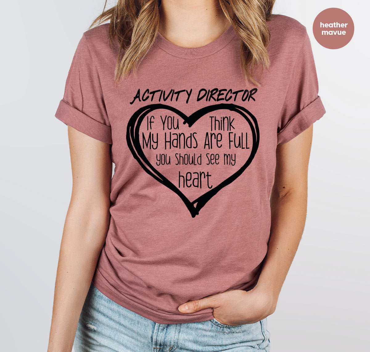 Activity Director Shirt, Love Heart Gift For Couples product image 106
