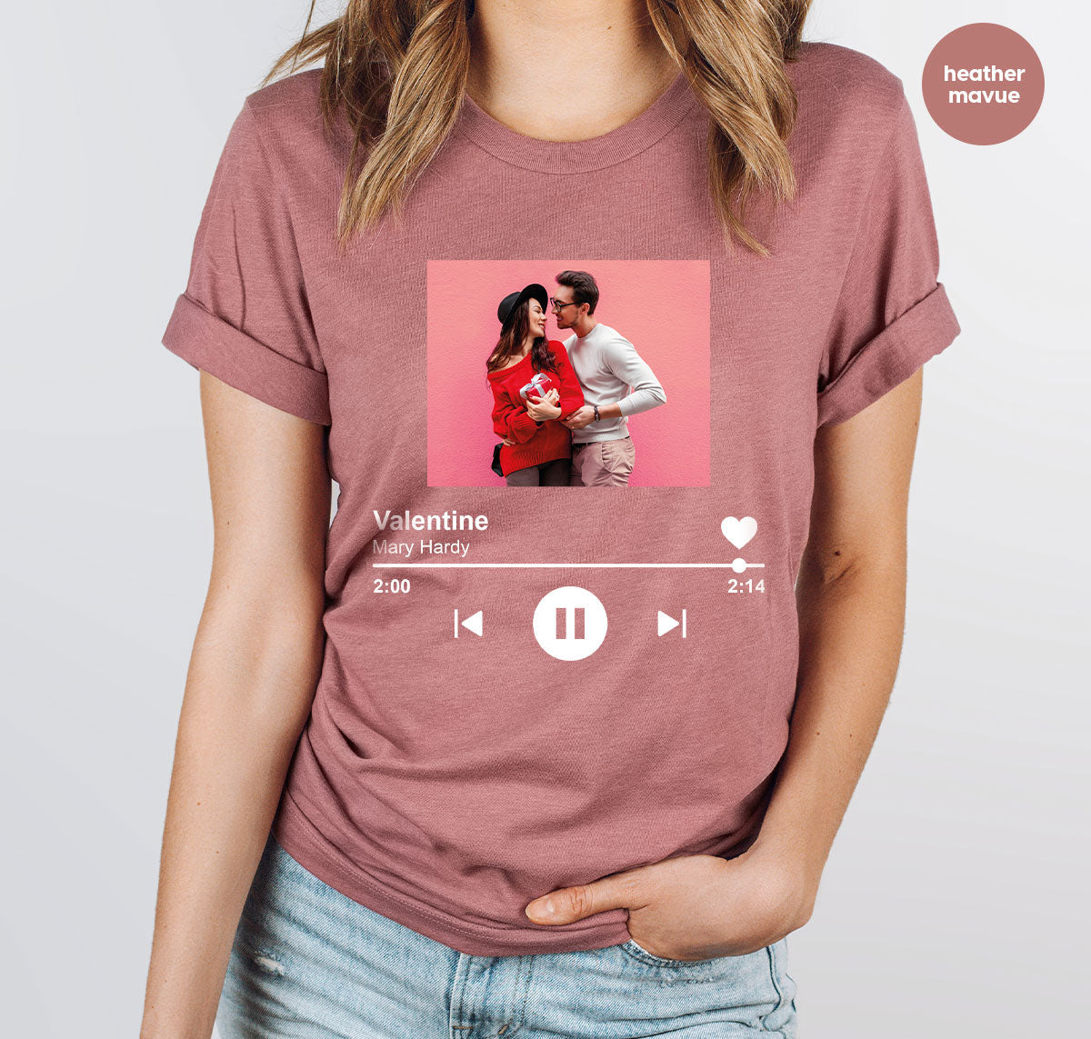 Custom Photo Valentine's Day Shirt, Personalized Gift product image 72
