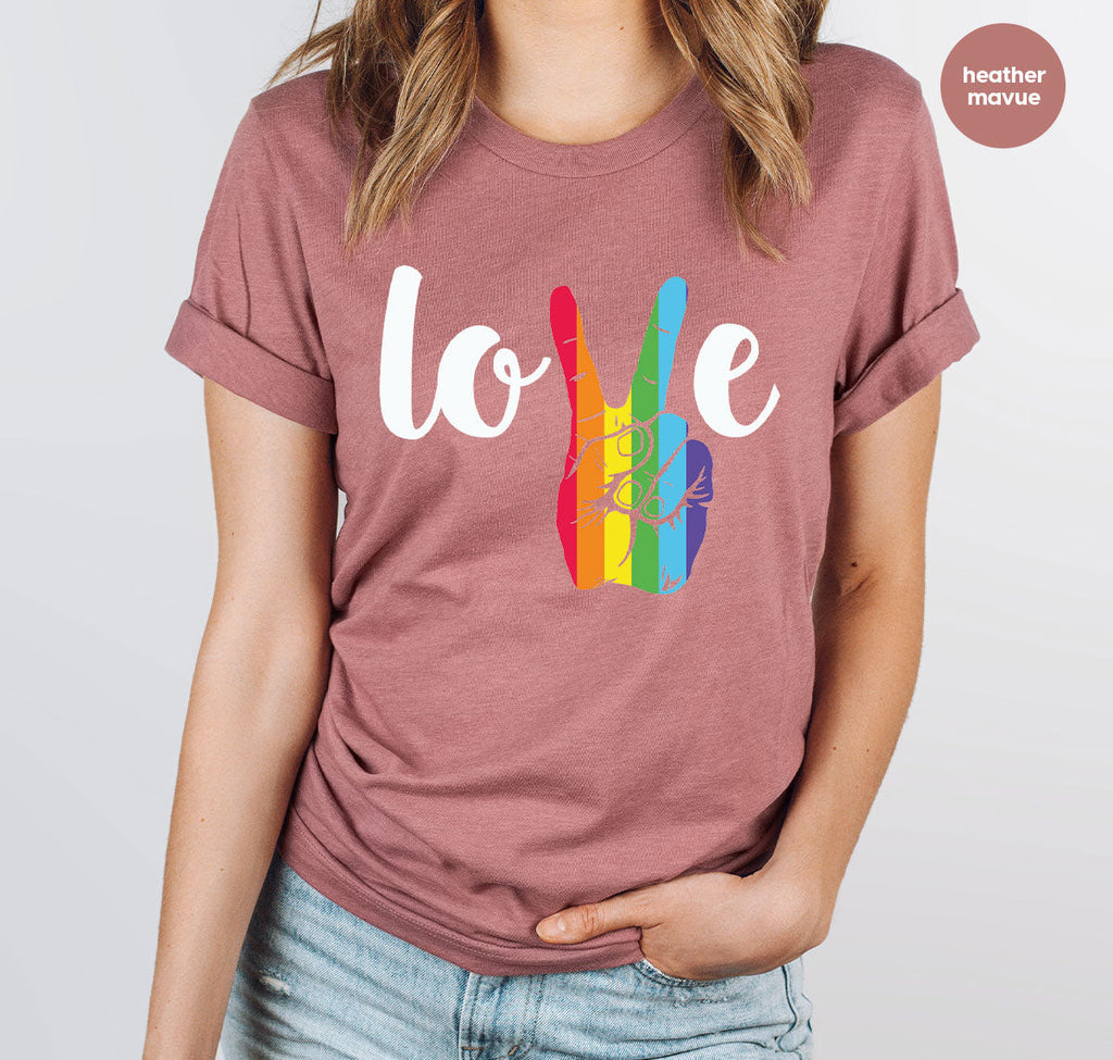 LGBT Love Shirt, Victory T-Shirt, Pride Tee, Glory product image 2