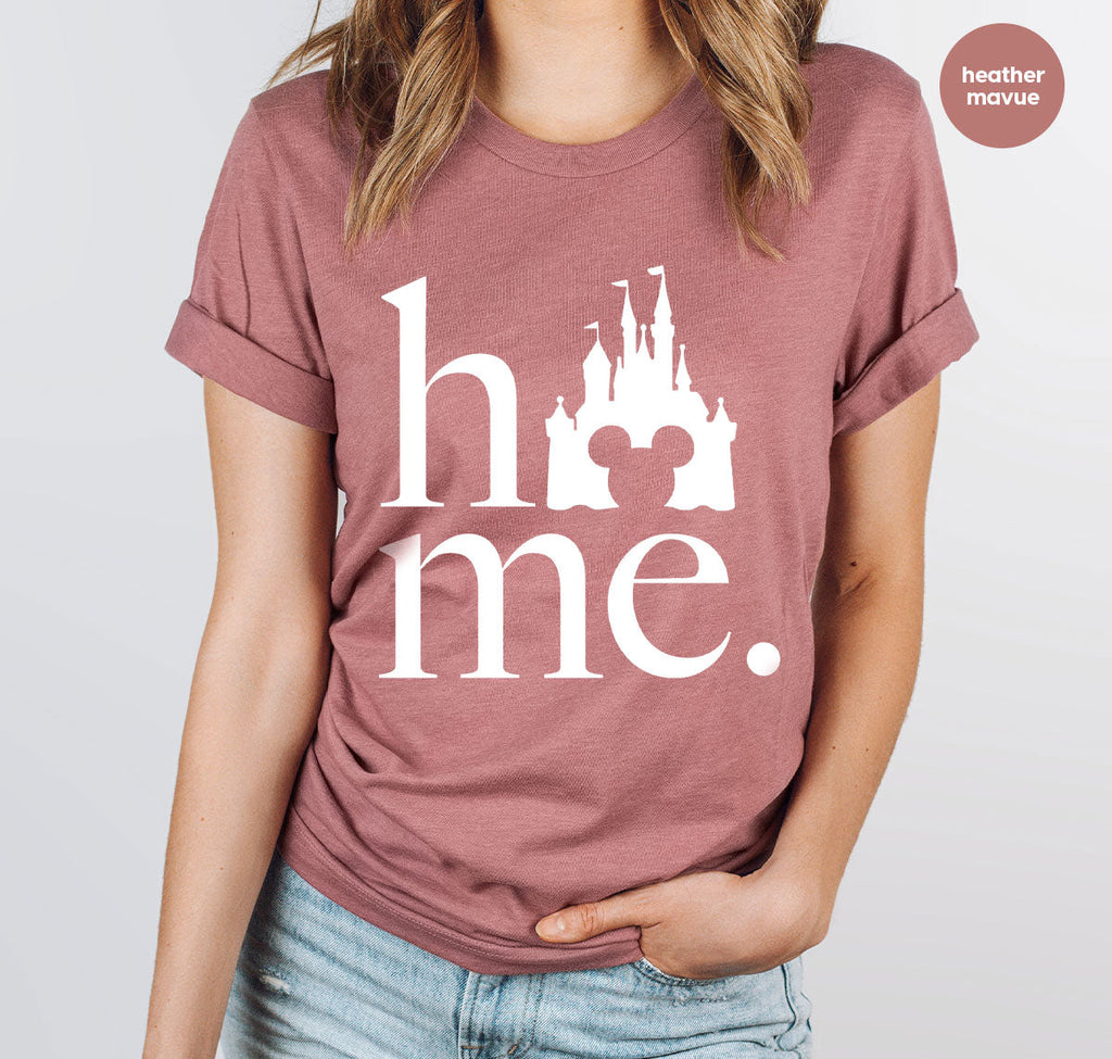 Disney Shirt, Family Home Sweatshirt, World Castle Graphic product image 11
