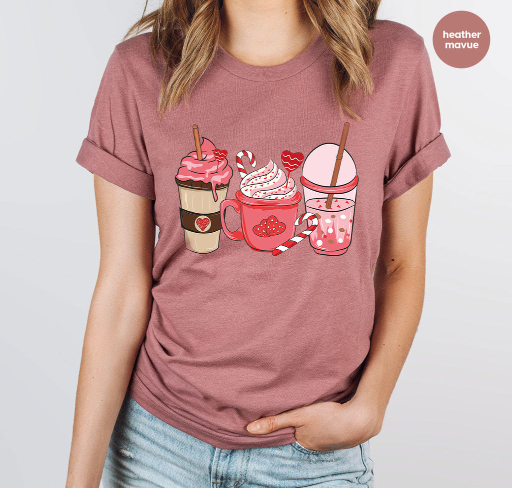 Valentine Drinking Shirt, Valentine's Day Special Gift product image 19