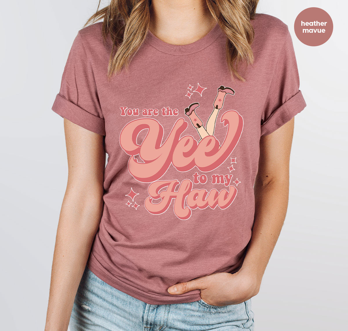 You Are The Yee To My Haw Shirt, Valentine's Day 2023 product image 7