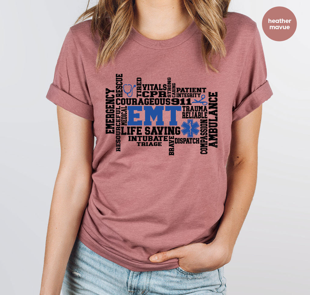 EMT Shirt, Gift For Paramedics, Life Saving T-Shirt product image 11