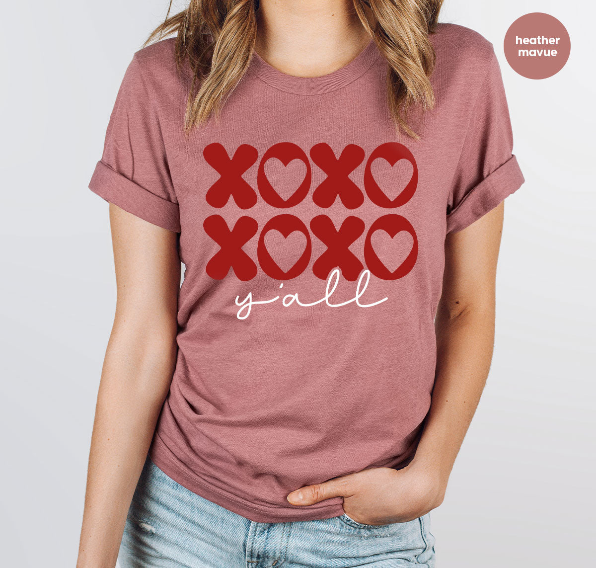 XOXO Shirt, Love Valentine's Day T-Shirt, Couple Match product image 9