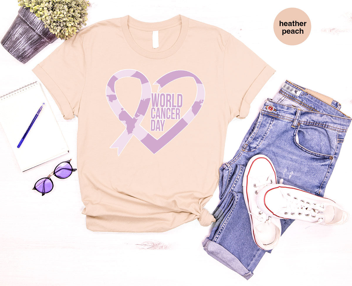World Cancer Day Gift, T-Shirt, Support Shirt product image 18