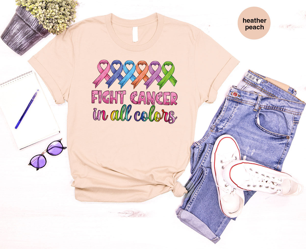 Lung Cancer Shirt, Family Support T-Shirt product image 12
