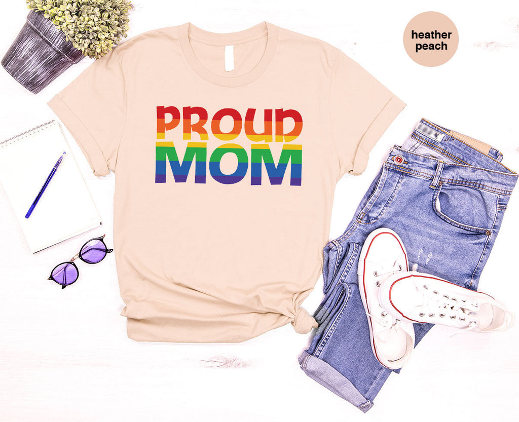Proud Mom Shirt, LGBT T-Shirt, Tee product image 13