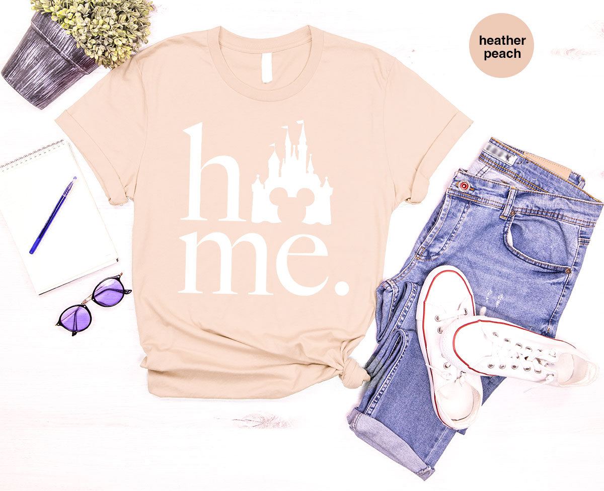 Disney Shirt, Family Home Sweatshirt, World Castle Graphic product image 13