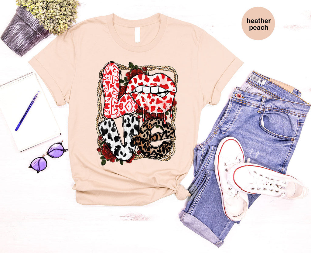 Love Shirt, Lovers Gift, Cool Valentine's Day T-Shirt product image 13