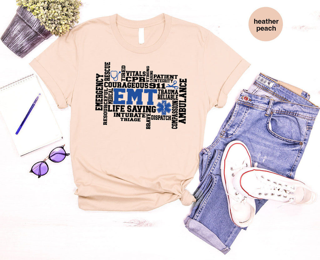 EMT Shirt, Gift For Paramedics, Life Saving T-Shirt product image 13