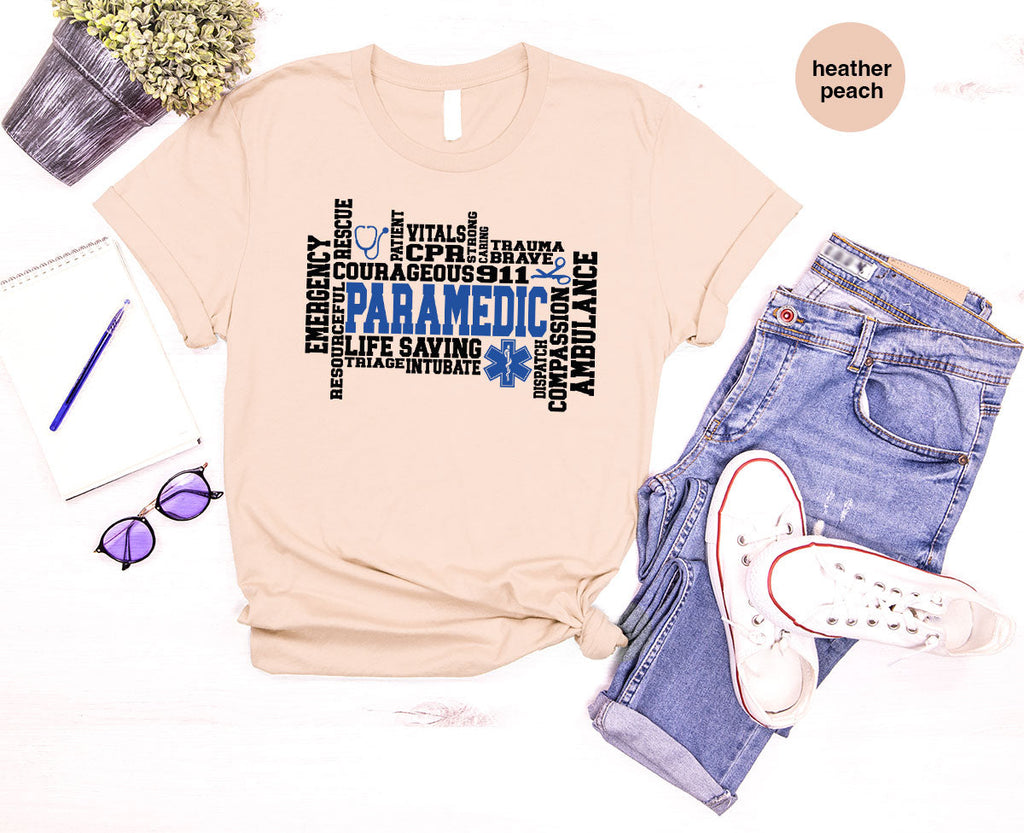 Paramedic T-Shirt, Ambulance Shirt, Life Saver Gift For product image 8