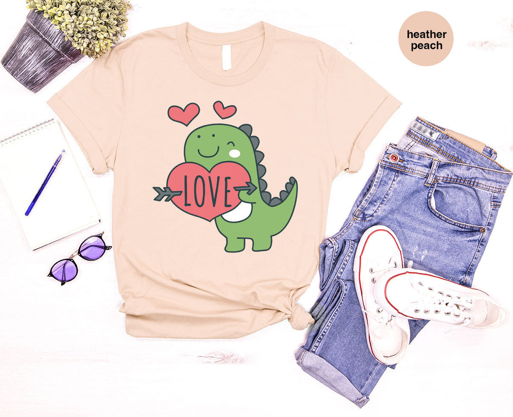 Love Shirt, Lovely Dinosaur Valentine's Day Special For product image 106
