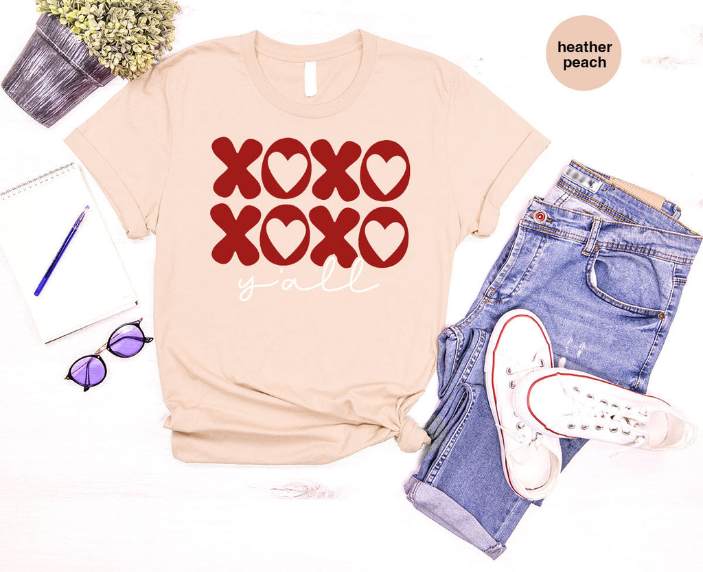 XOXO Shirt, Love Valentine's Day T-Shirt, Couple Match product image 11