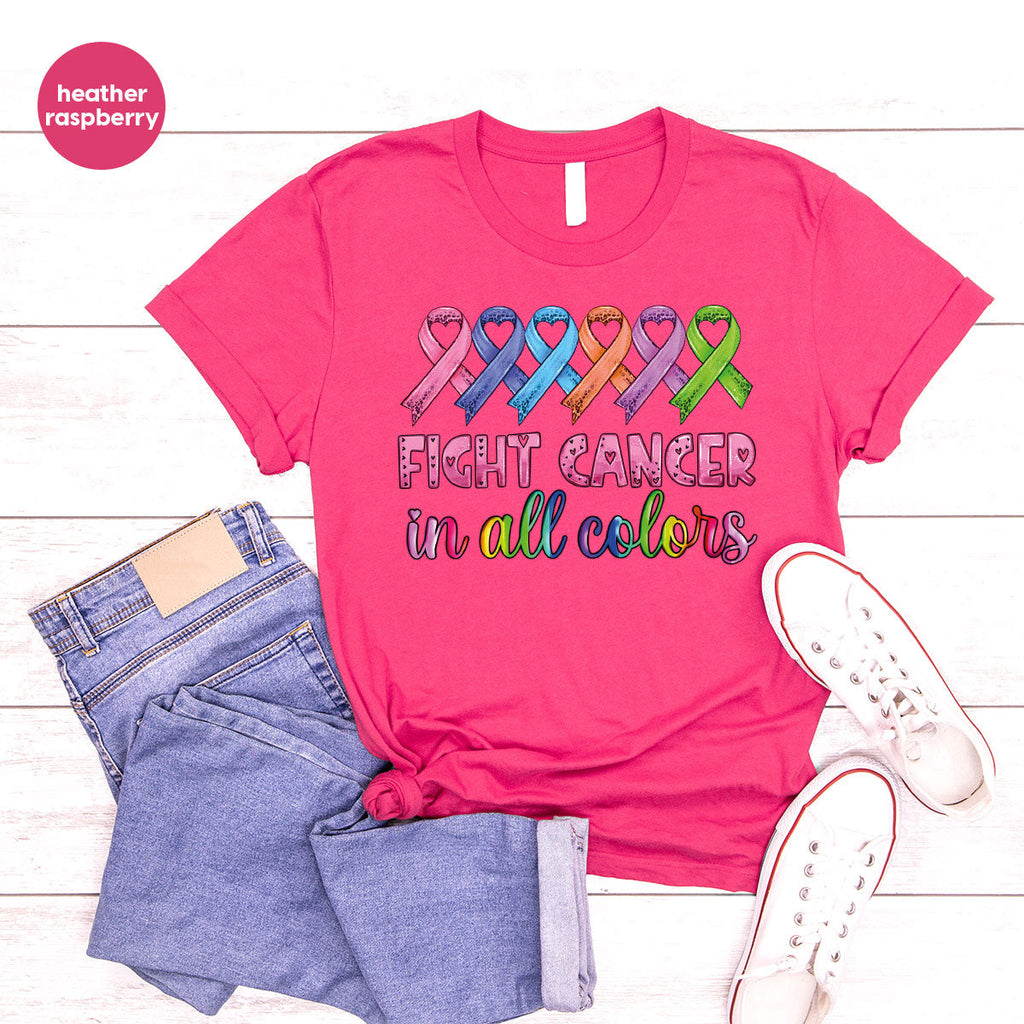Lung Cancer Shirt, Family Support T-Shirt product image 13