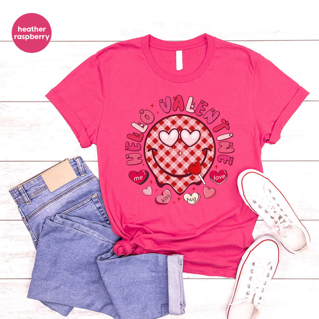 Hello Valentine Shirt, Valentine's Day Love Gift for My product image 110