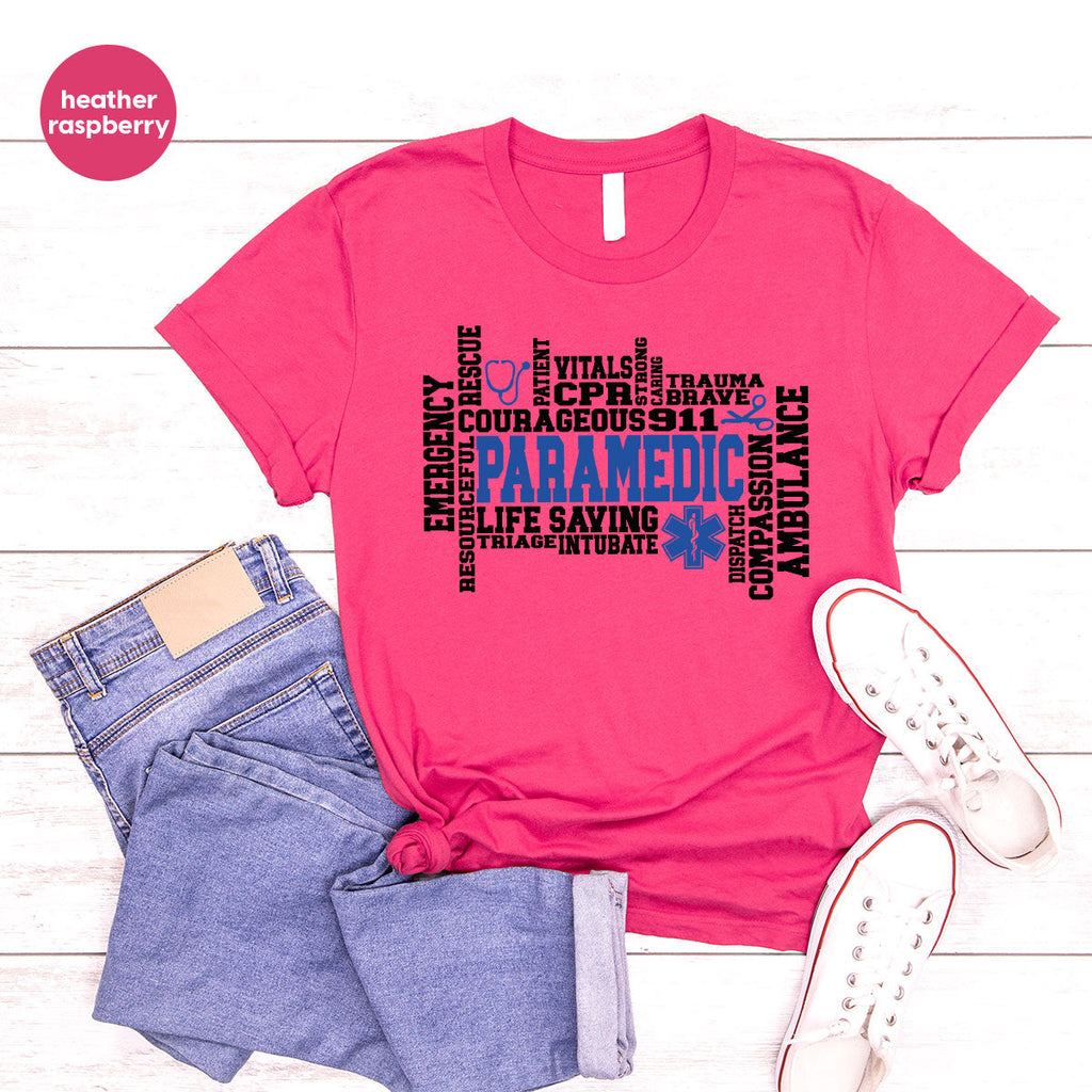 Paramedic T-Shirt, Ambulance Shirt, Life Saver Gift For product image 9