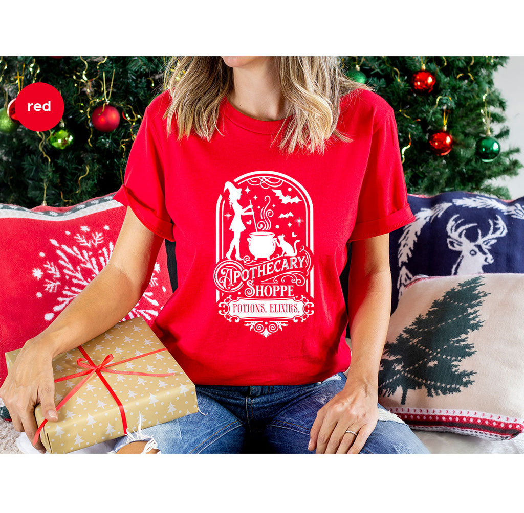 Funny Witch Shirt, Halloween Party Tshirt, Apothecary product image 66