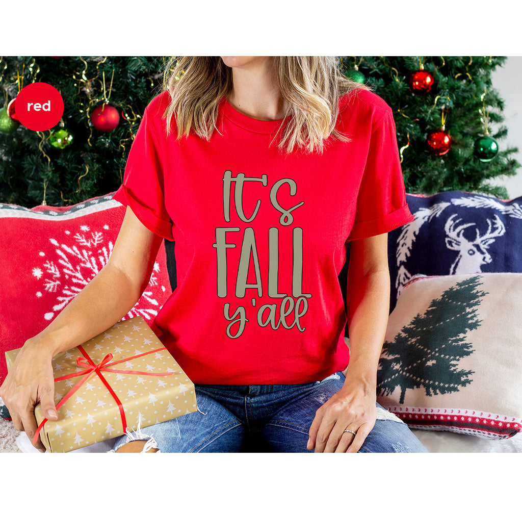 Fall Crewneck Sweatshirt, Its Yall T-Shirt, Gifts, for Her product image 66