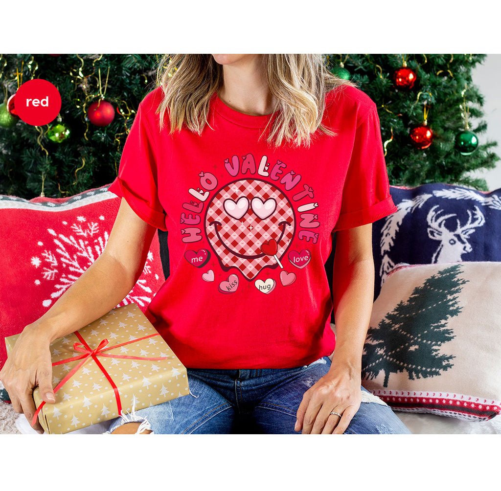 Hello Valentine Shirt, Valentine's Day Love Gift for My product image 111