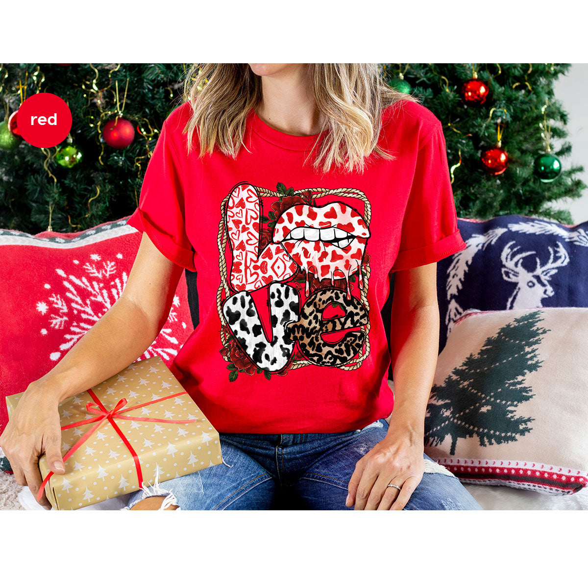 Love Shirt, Lovers Gift, Cool Valentine's Day T-Shirt product image 15