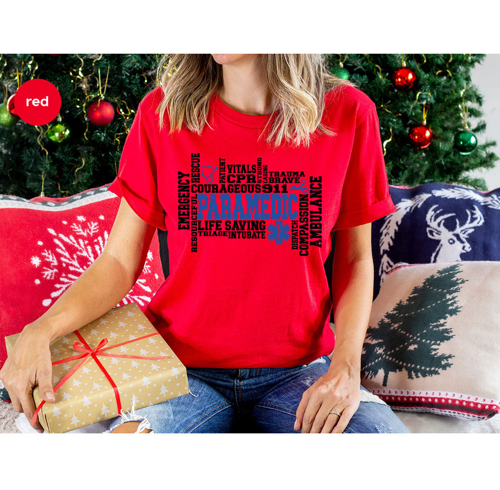 Paramedic T-Shirt, Ambulance Shirt, Life Saver Gift For product image 10
