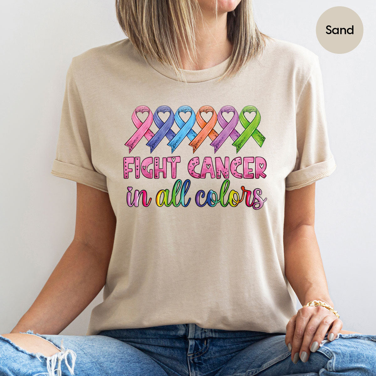 Lung Cancer Shirt, Family Support T-Shirt product image 15