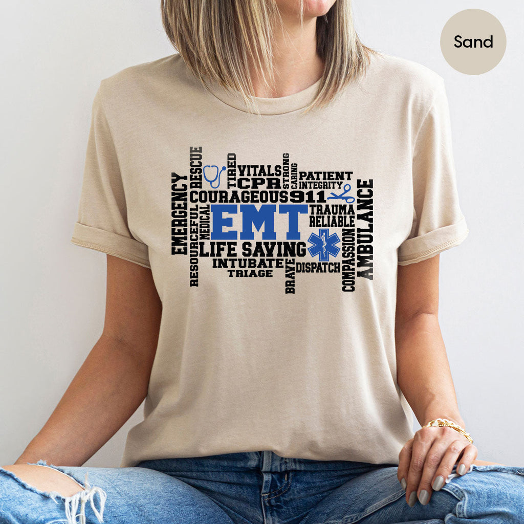 EMT Shirt, Gift For Paramedics, Life Saving T-Shirt product image 16