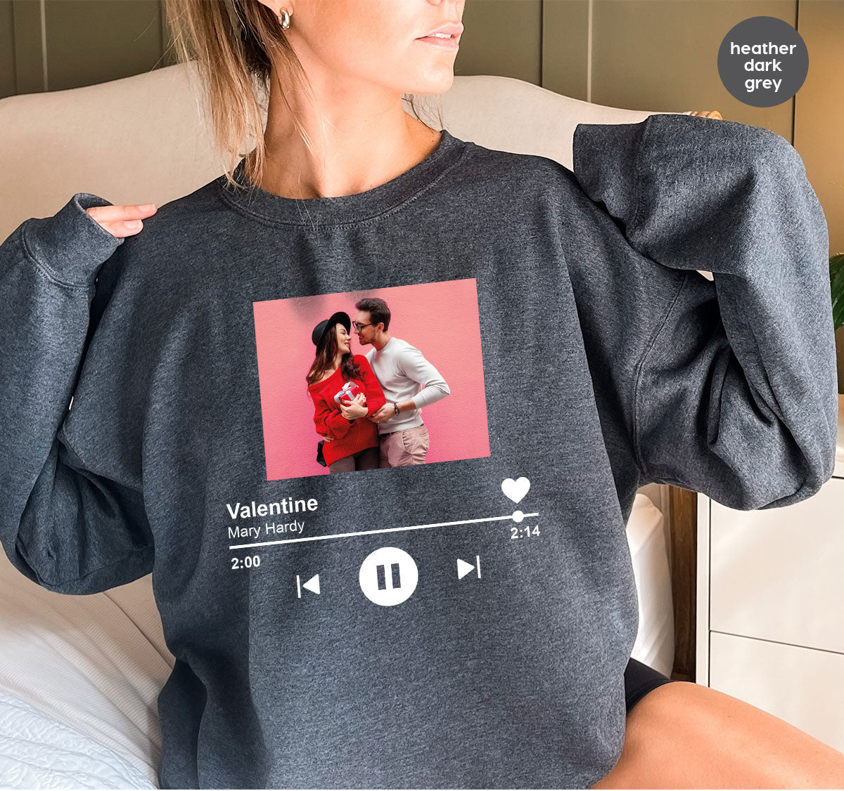 Custom Photo Valentine's Day Shirt, Personalized Gift product image 78
